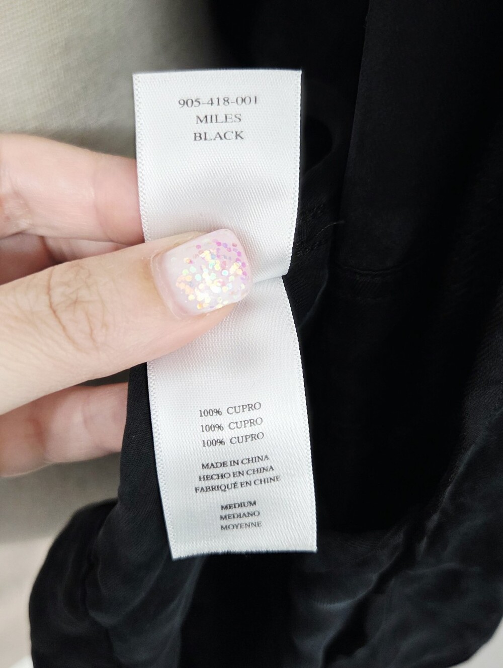 Rails Miles jacket black minimalist utility lightweight women's Size medium M - Picture 8 of 8